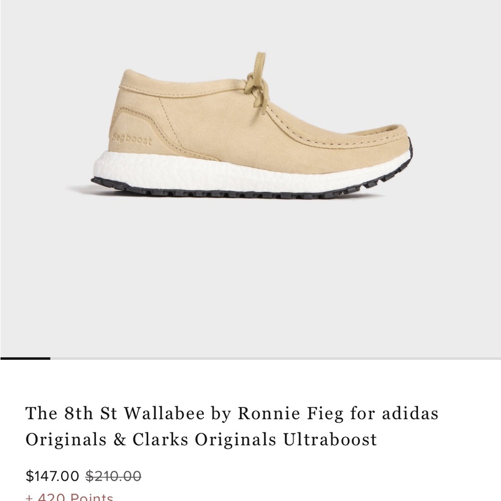 Clark’s x Ronnie Fieg Wallabee Ultraboost - Picture 12 of 14